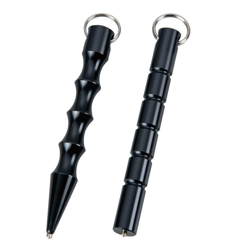 Kubaton Keychain (Black) w/ Glass Breaker Tip KANTAS PRODUCTS CO., LTD.